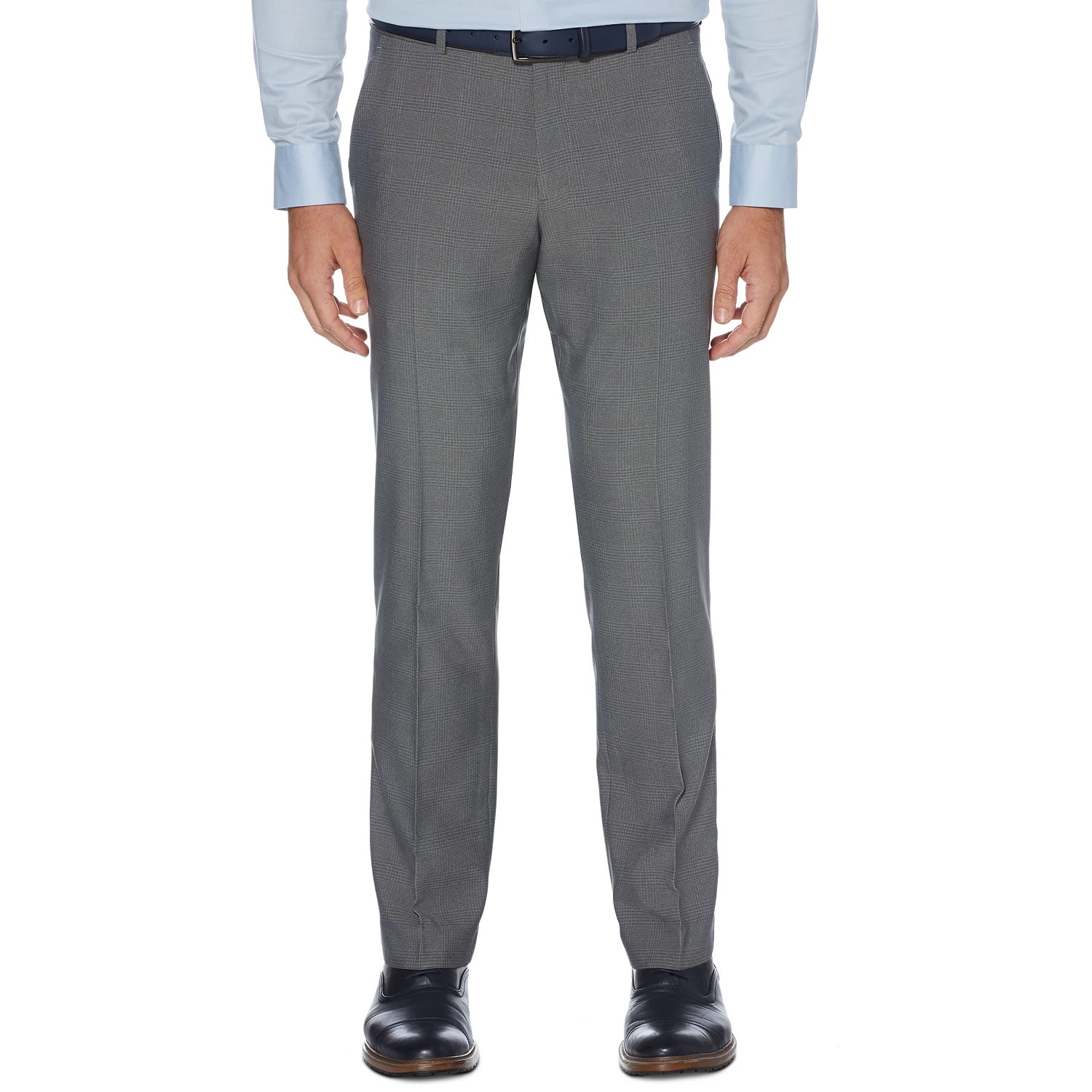 PERRY ELLIS Portfolio Gray Modern-Fit Performance Dress Pants SZ 42X30