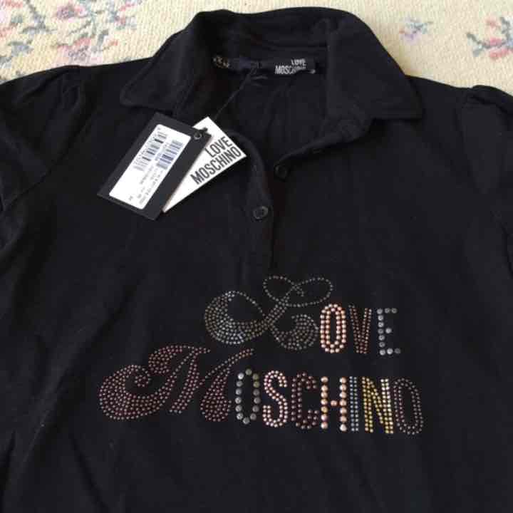NWT Moschino polo shirt