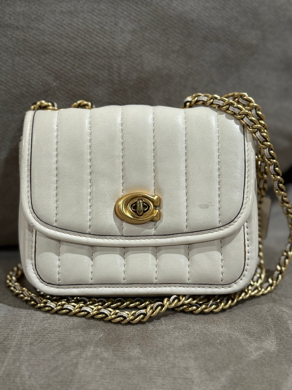 Value 600 Coach Madison Shoulder Bag 16 With Quilting