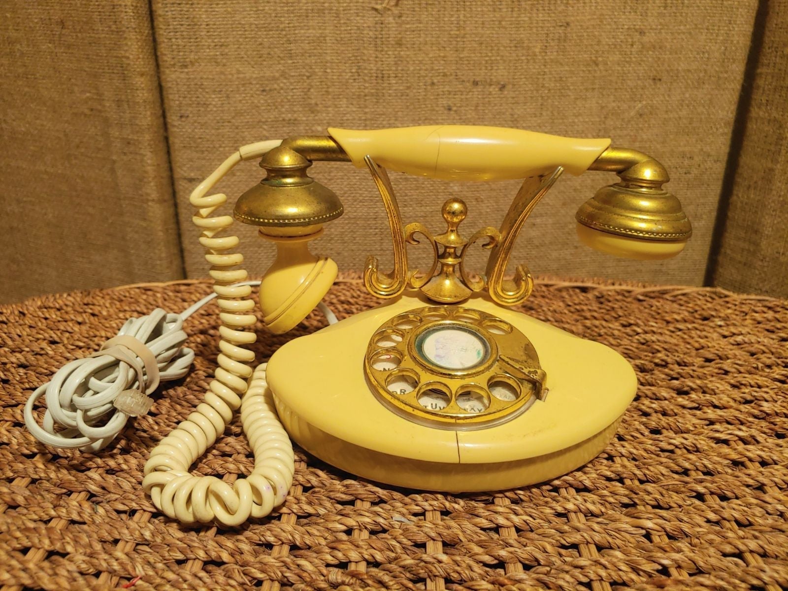 Vintage rotary phone