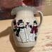 1999 Home & Garden Party Stoneware Holiday Snowman pitcher