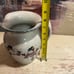 1999 Home & Garden Party Stoneware Holiday Snowman pitcher