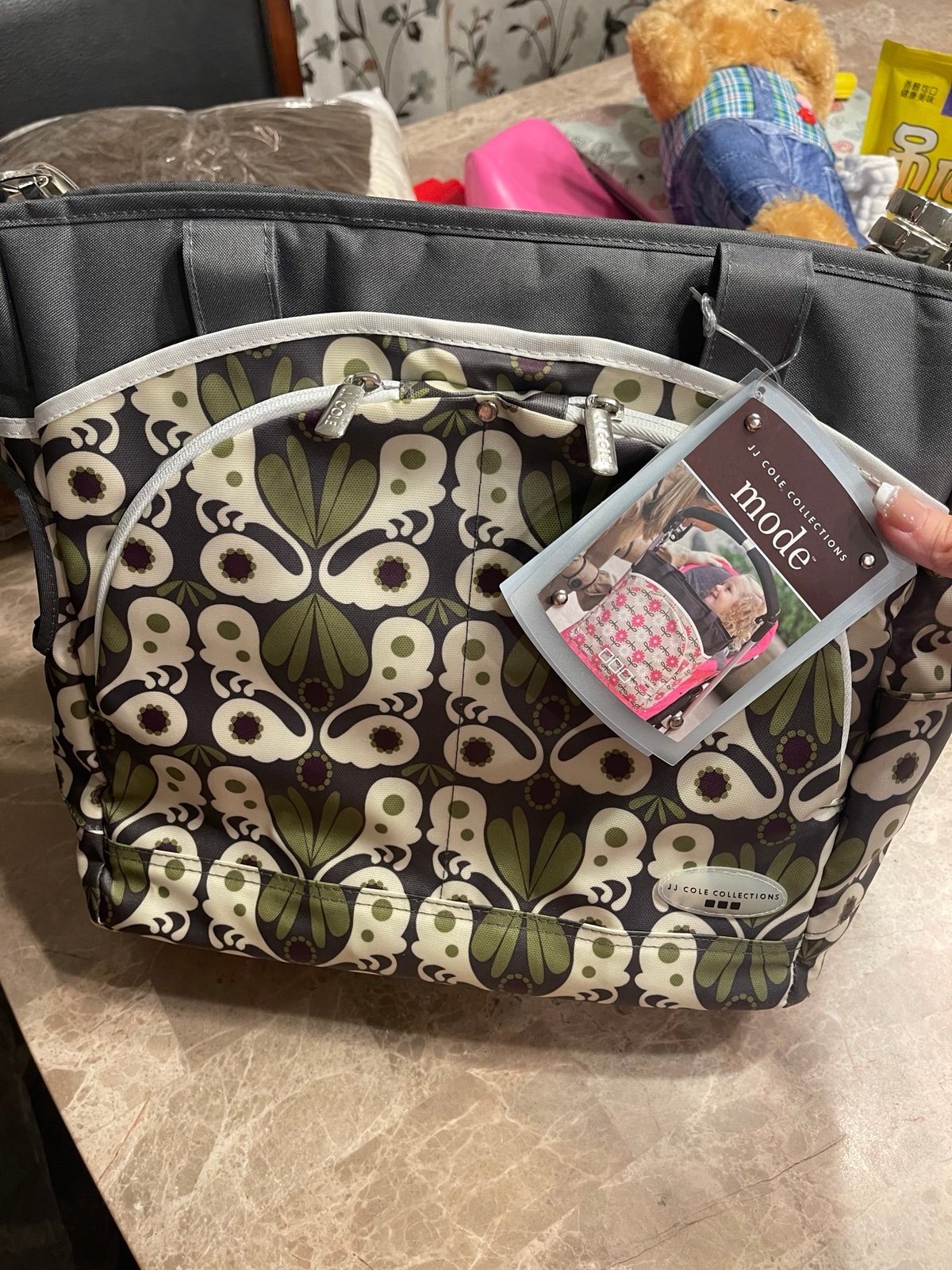 Jj Cole collection diaper bag