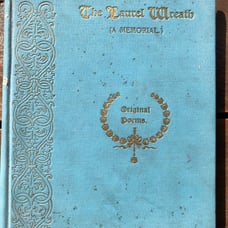 Beautiful Antique poetry book 1899