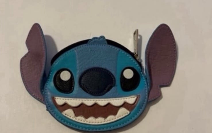 Loungefly Disney Stitch Face Coin Purse