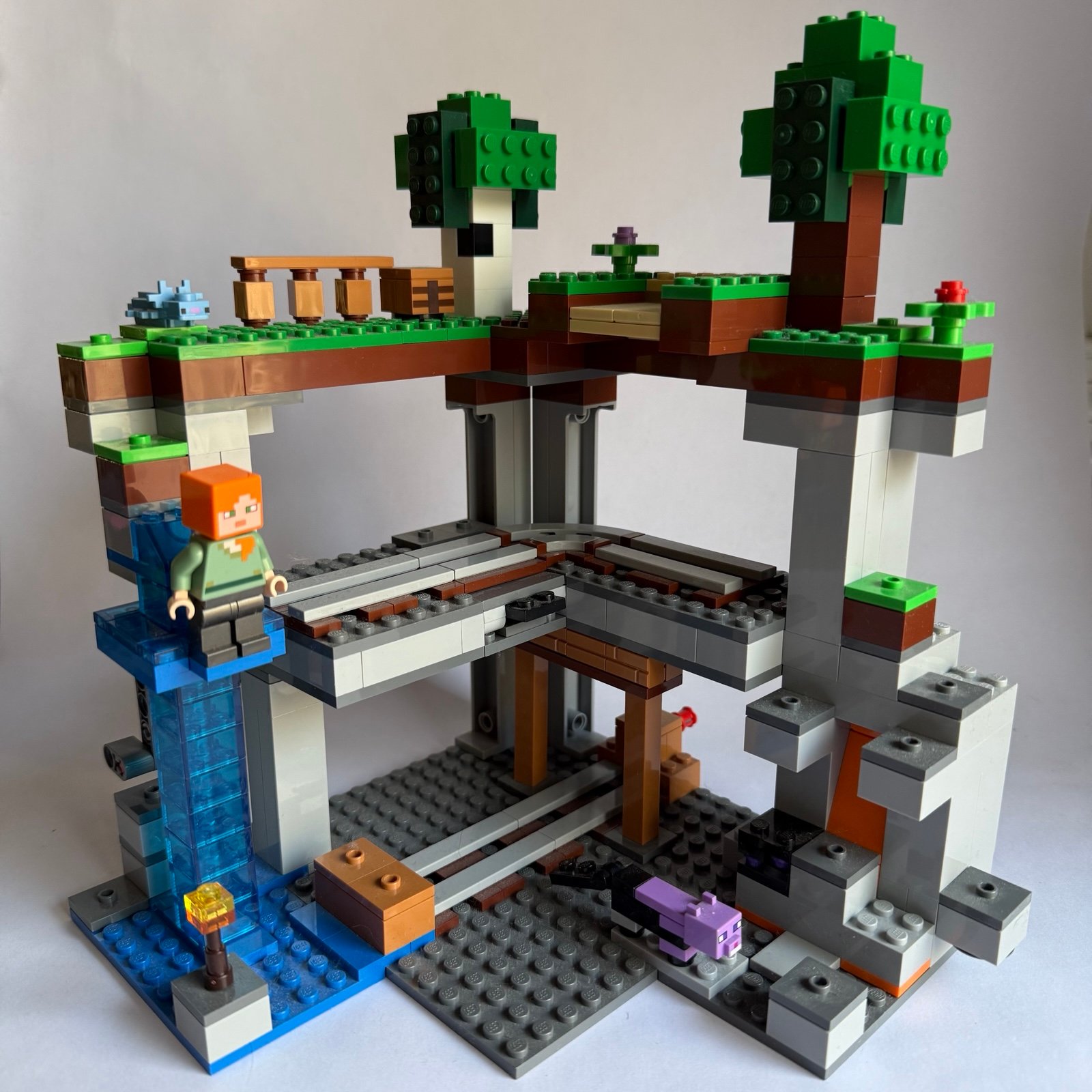 Lego Minecraft: The First Adventure (21169) - Retired - Incomplete