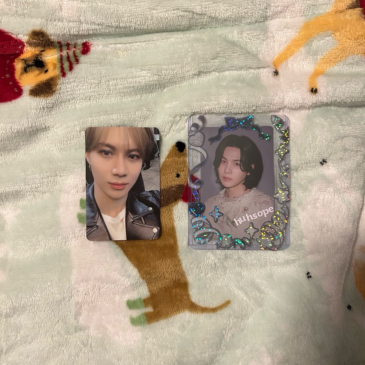 taemin want kihno photocard