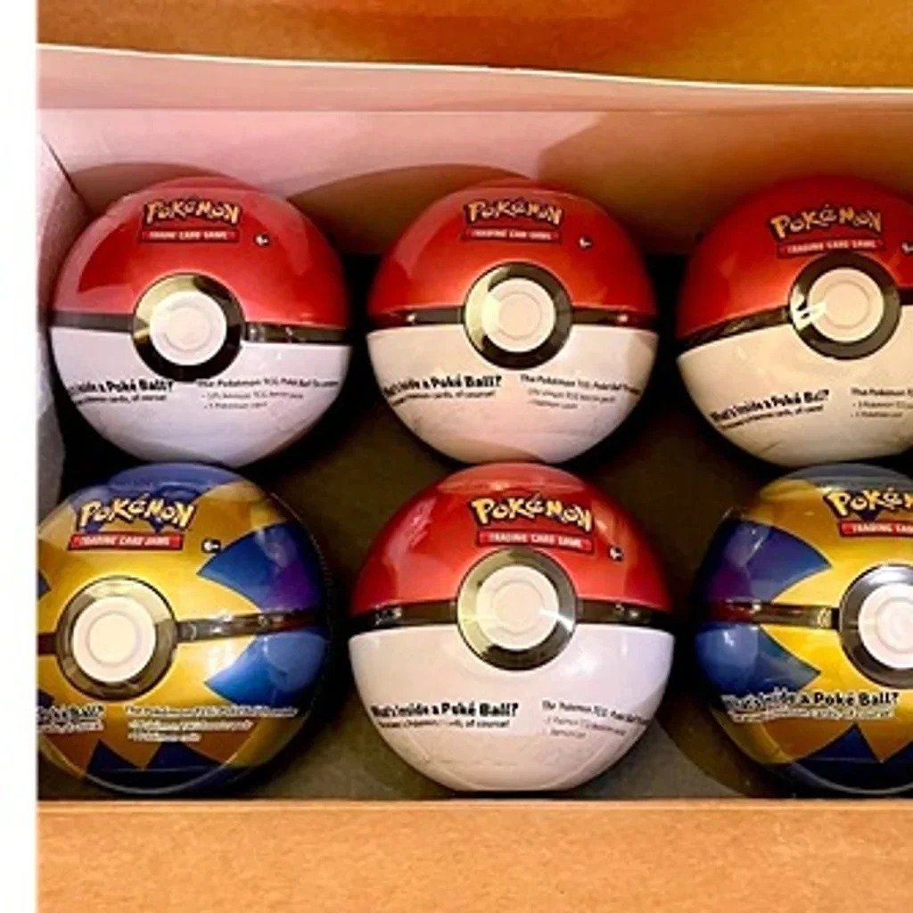 Pokemon - Poke Ball Tin Q4 2018 Factory Sealed Case - 6 Tins