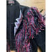 Wanted 1980’s 90’s Vintage Fringed Black Denim Jacket Handpainted Cropped Street