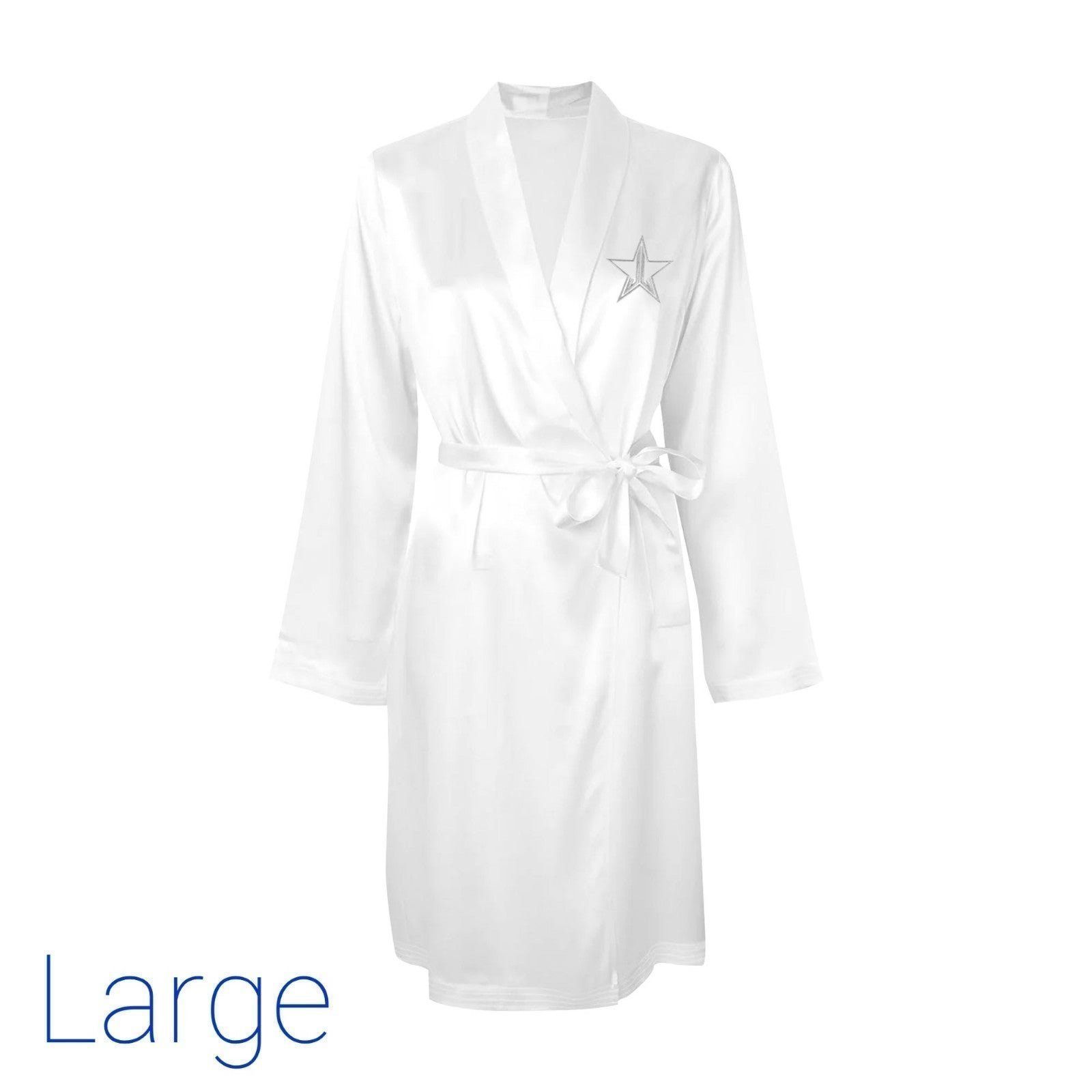 * SOLD OUT JEFFREE STAR SATIN STAR WEDDING ROBE- LARGE