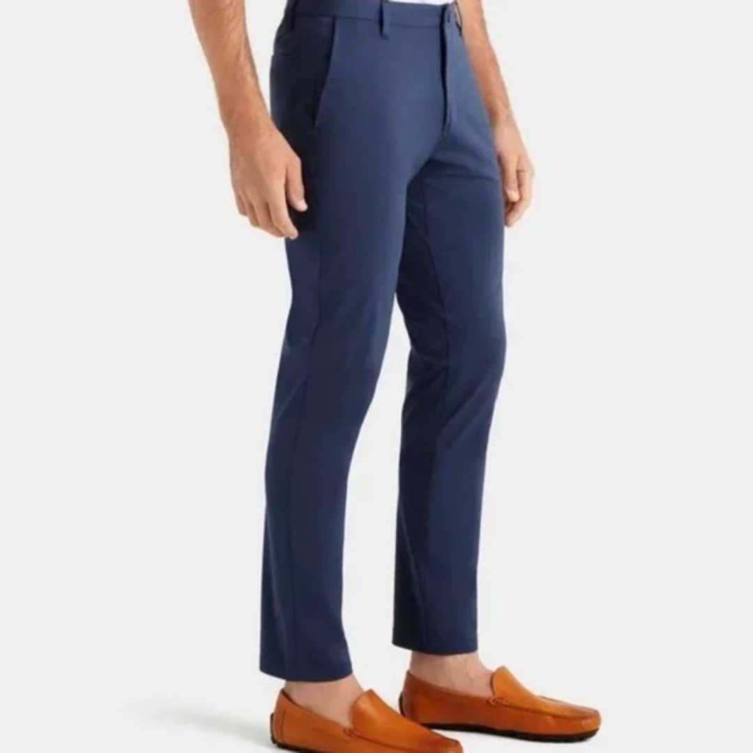 Rhone Navy Blue Commuter Slim Fit Stretch Lightweight 28