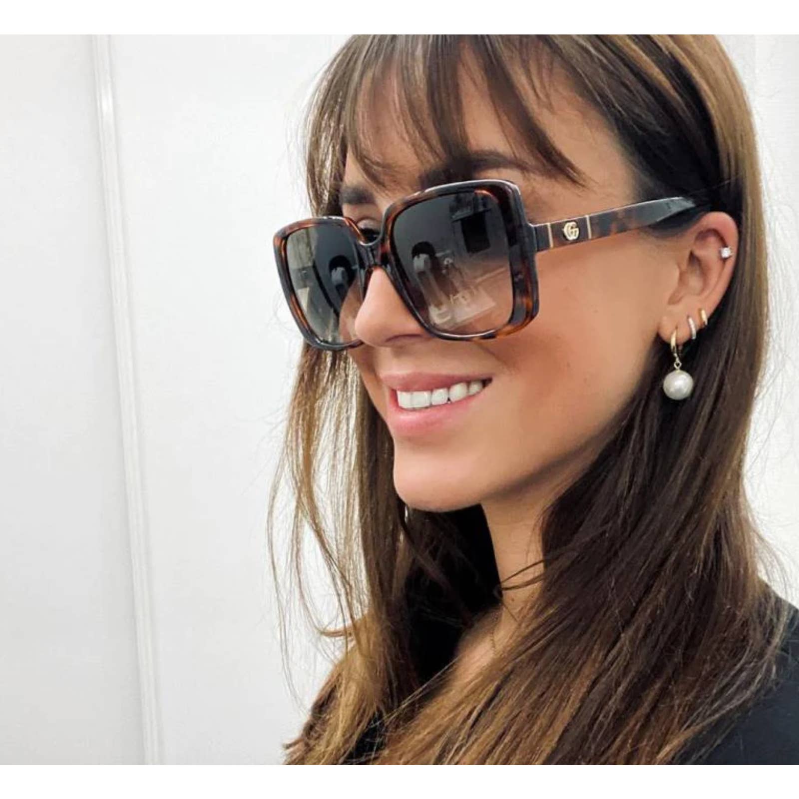 NEW Gucci GG0632S Brown Havana Marmont Sunglasses