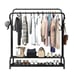 Heavy Duty Clothing Garment Rack Sturdy Clothes Organizer Double Rails Hanger