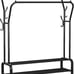Heavy Duty Clothing Garment Rack Sturdy Clothes Organizer Double Rails Hanger