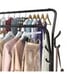 Heavy Duty Clothing Garment Rack Sturdy Clothes Organizer Double Rails Hanger