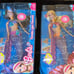 RARE MERMAID BARBIE DOLLS Sparkle Lights 2010 Collection -Lot of 2