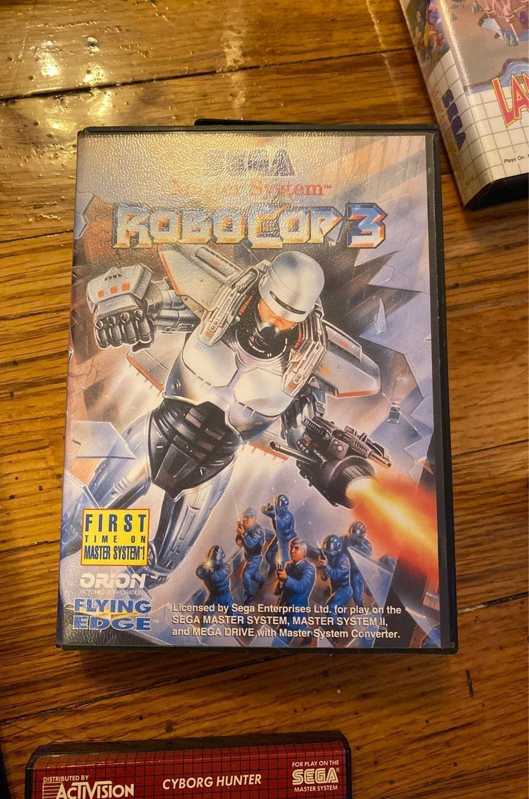 RoboCop 3 on Sega Master System rare