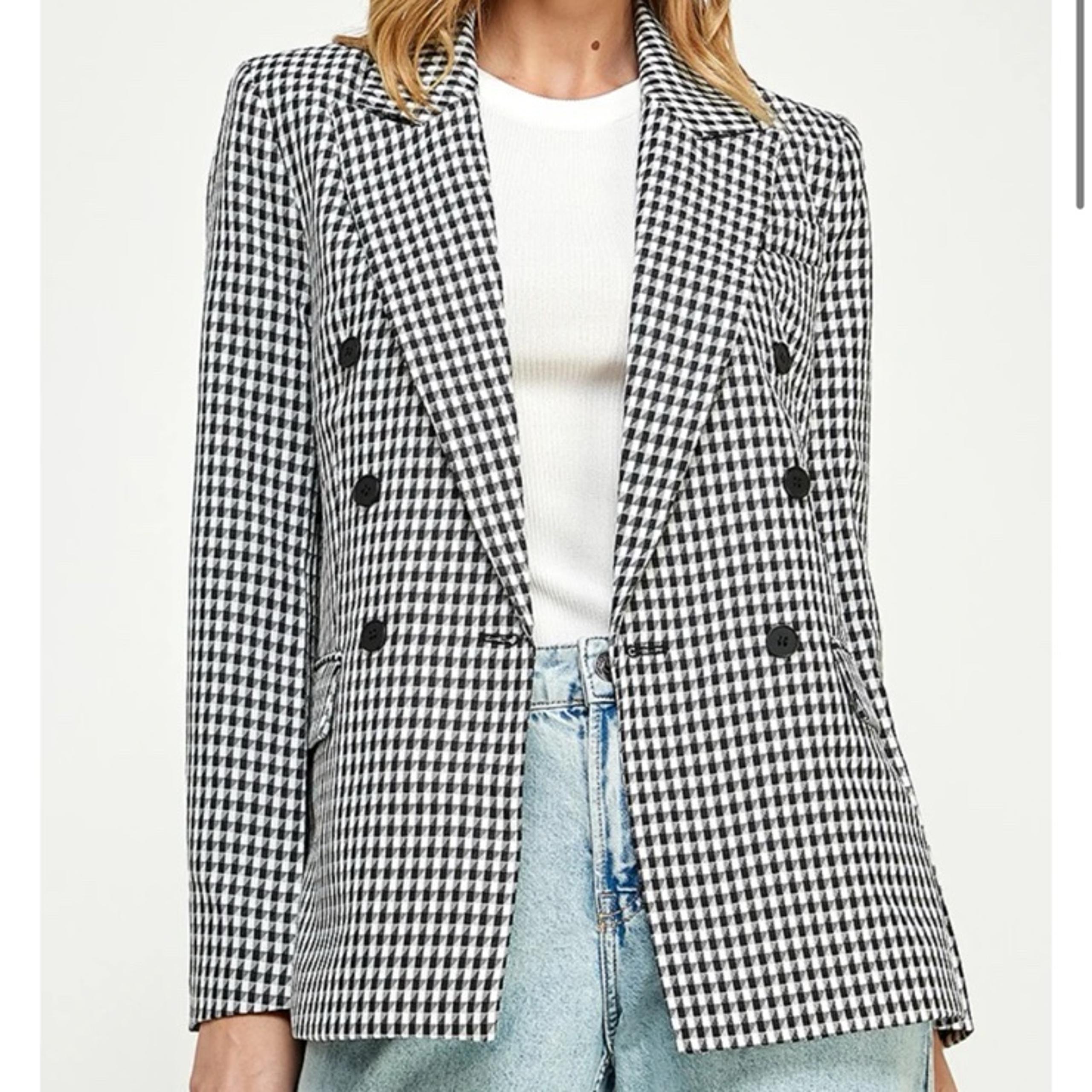 SO houndstooth blazer NWT size medium