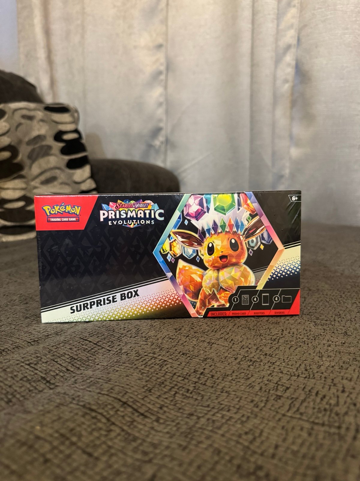 Pokemon TCG Scarlet & Violet Prismatic Evolutions Surprise Box New Sealed