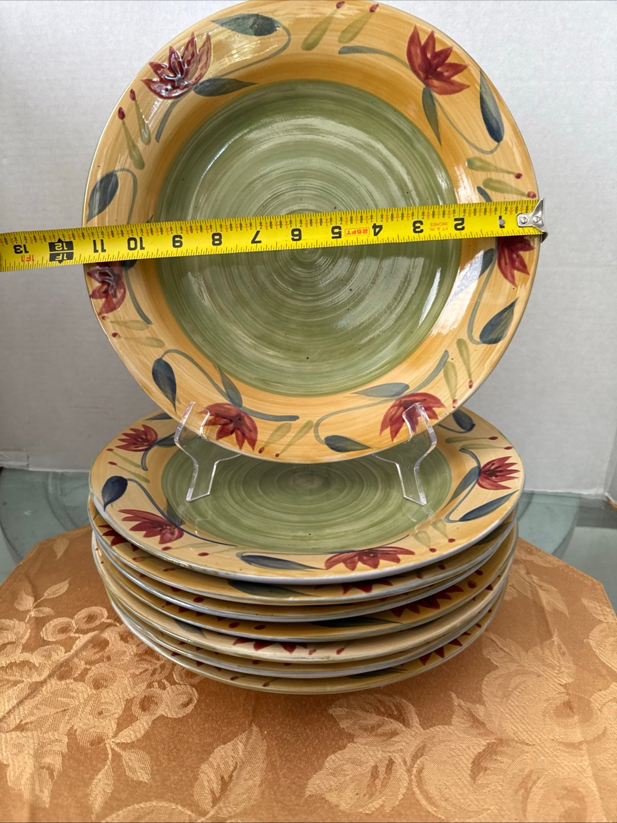 Pier one pasta/soup bowl new 12.5”