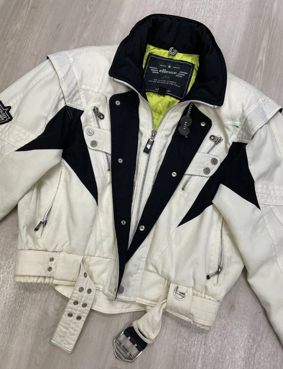 Vintage 90s Ellesse Goldwin Ski Wear Competition Racing