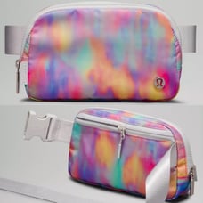 Limited Edition Lululemon Everywhere Belt Bag - Prism Wash Print Multi/Vapor