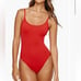 ANDIE NWT Amalfi red one piece swimsuit S