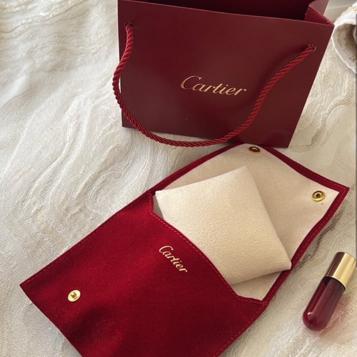 Cartier jewelry holder + Perfume Holder + Shopping bag