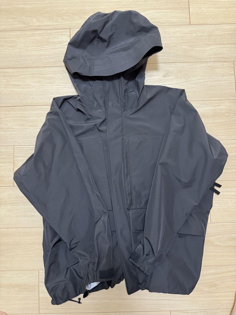割引価格 Everyone, 3-layer jacket in BLACK. ジャケット・アウター