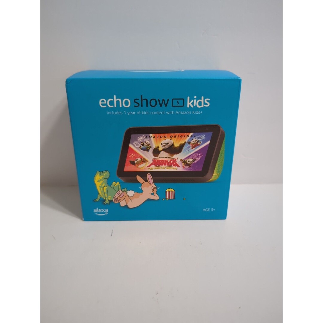 Echo Show 5 (2nd Gen) Kids Designed for kids, with parental controls Chamelion
