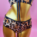 6pack Leopard Lace-up Costume Set