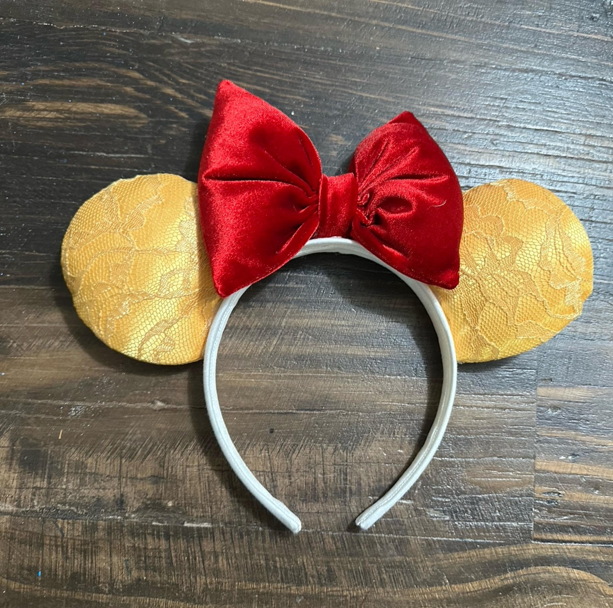 Belle Disney Headband Mouseears