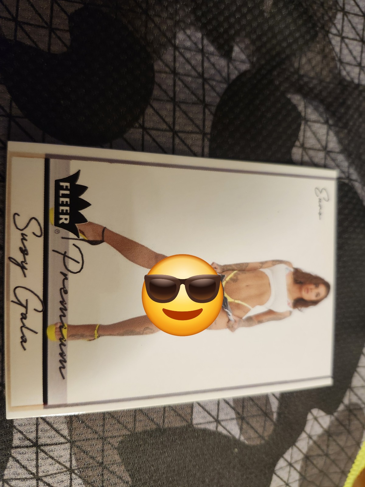 BANG BROS SUSY GALA ADULT TRADING CARD. RARE