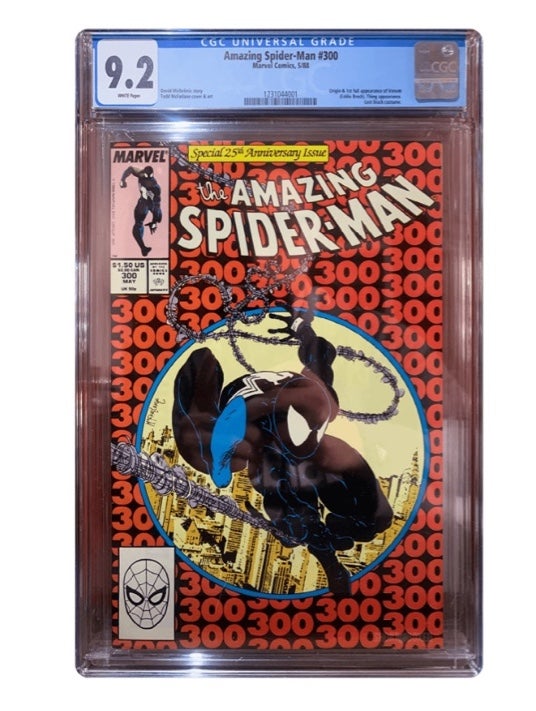 Amazing Spider-Man 300 CGC 9.2 Venom. Marvel Comics