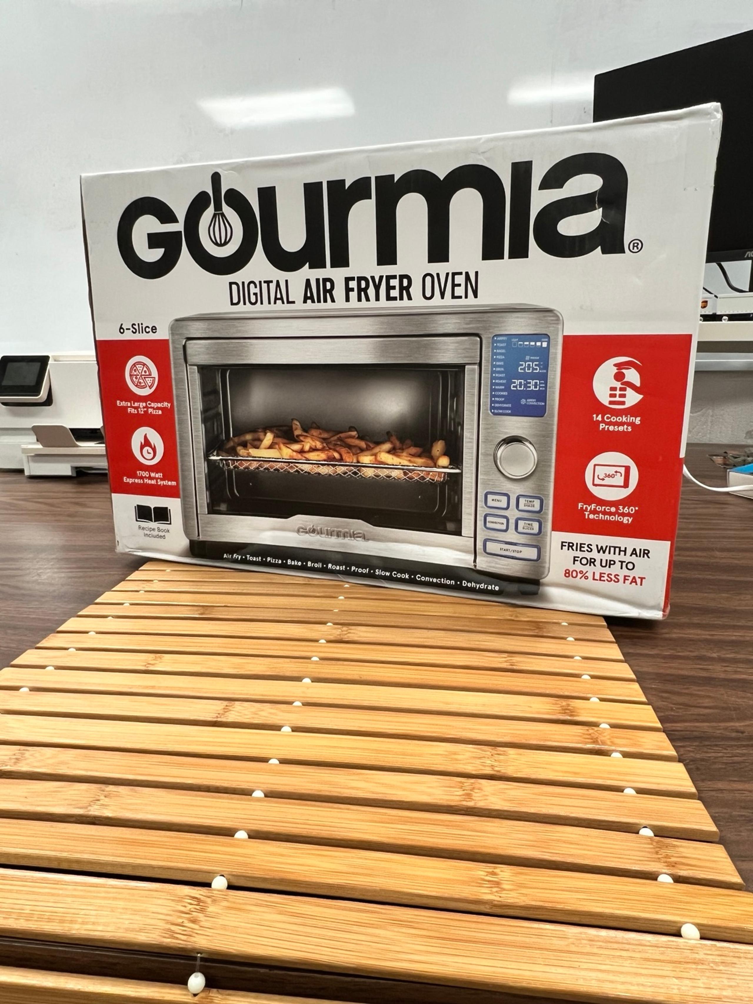 Gourmia Digital Stainless Steel Toaster Oven Air Fryer – Stainless Steel
