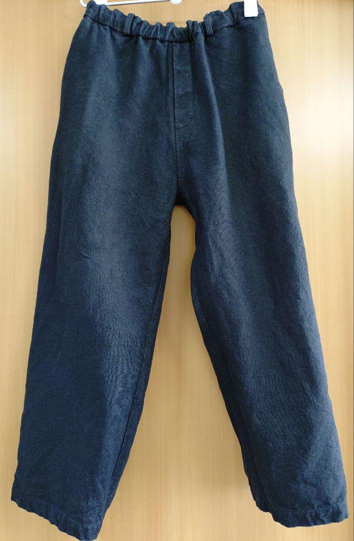 mittan Linen Ramie Wide - Black Ink
