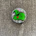 Skeleton Boogie Man Retractable Name Badge Reel ID Holder Set