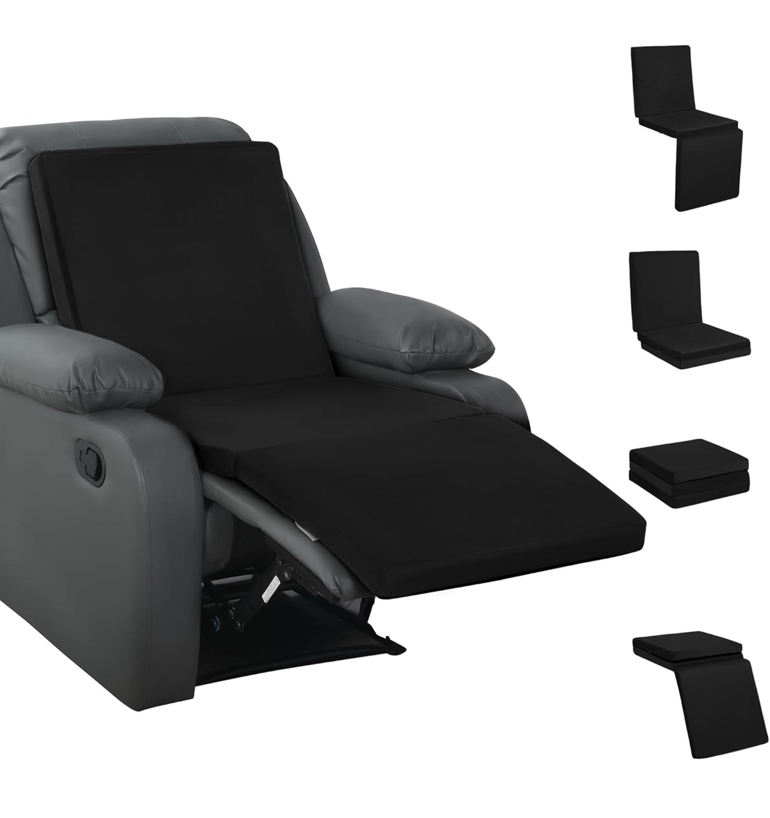 NWT HOMBYS Recliner Seat Cushion with Lumbar Support Pillow