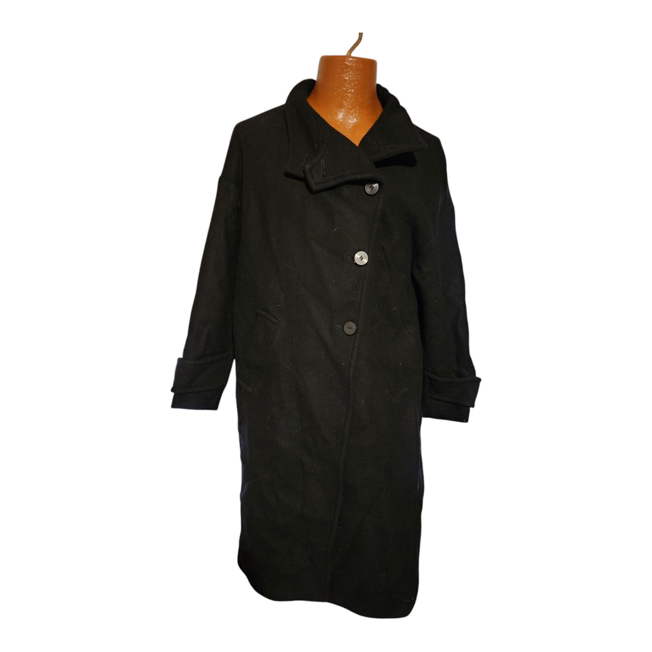 Zara Basic Wool Trench Coat Men's Size Large