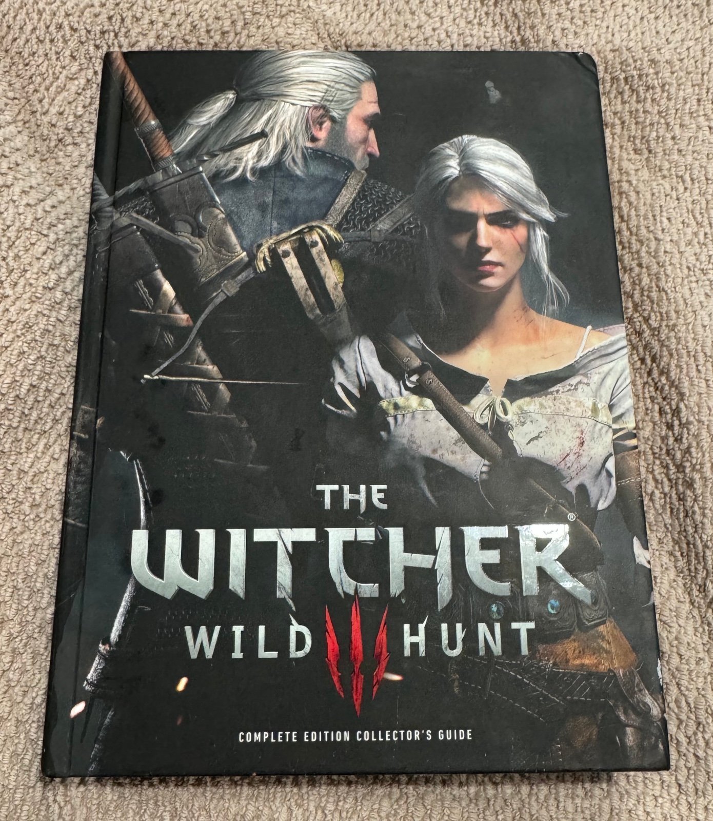 The Witcher Wild Hunt Hard Back Guide