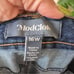 MODCLOTH high waisted flare Jeans button fly stretch Women's SIZE 16W