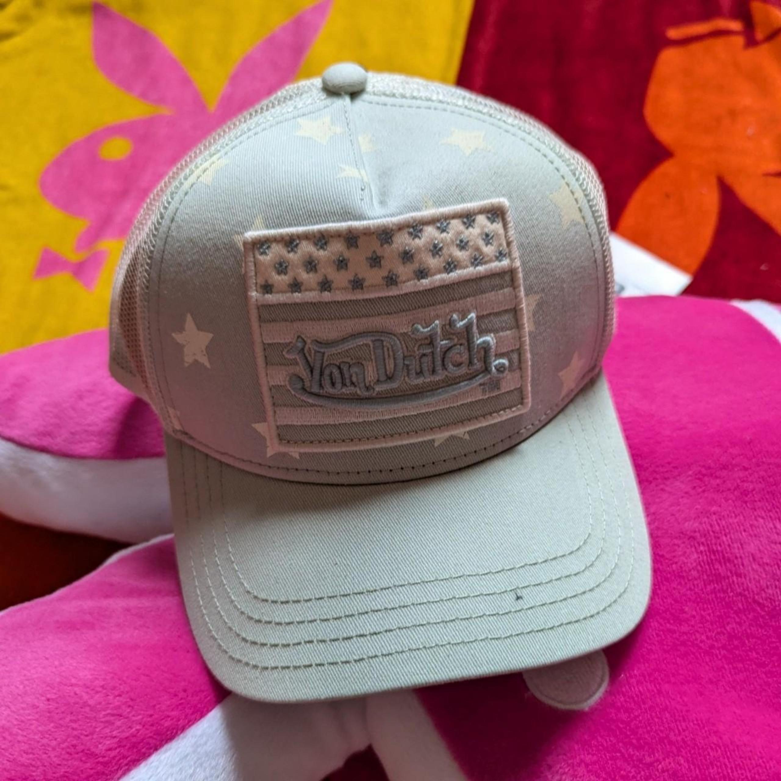 Von dutch hat / cap  light blue w stars