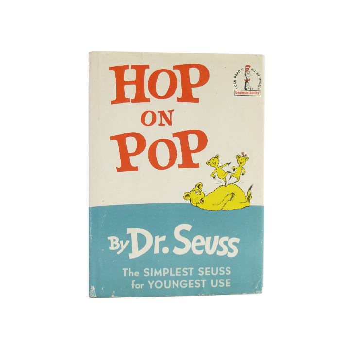 Hop On Pop - vintage first edition, later printing of the Dr. Seuss classic