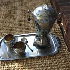 Vintage electric coffee machine