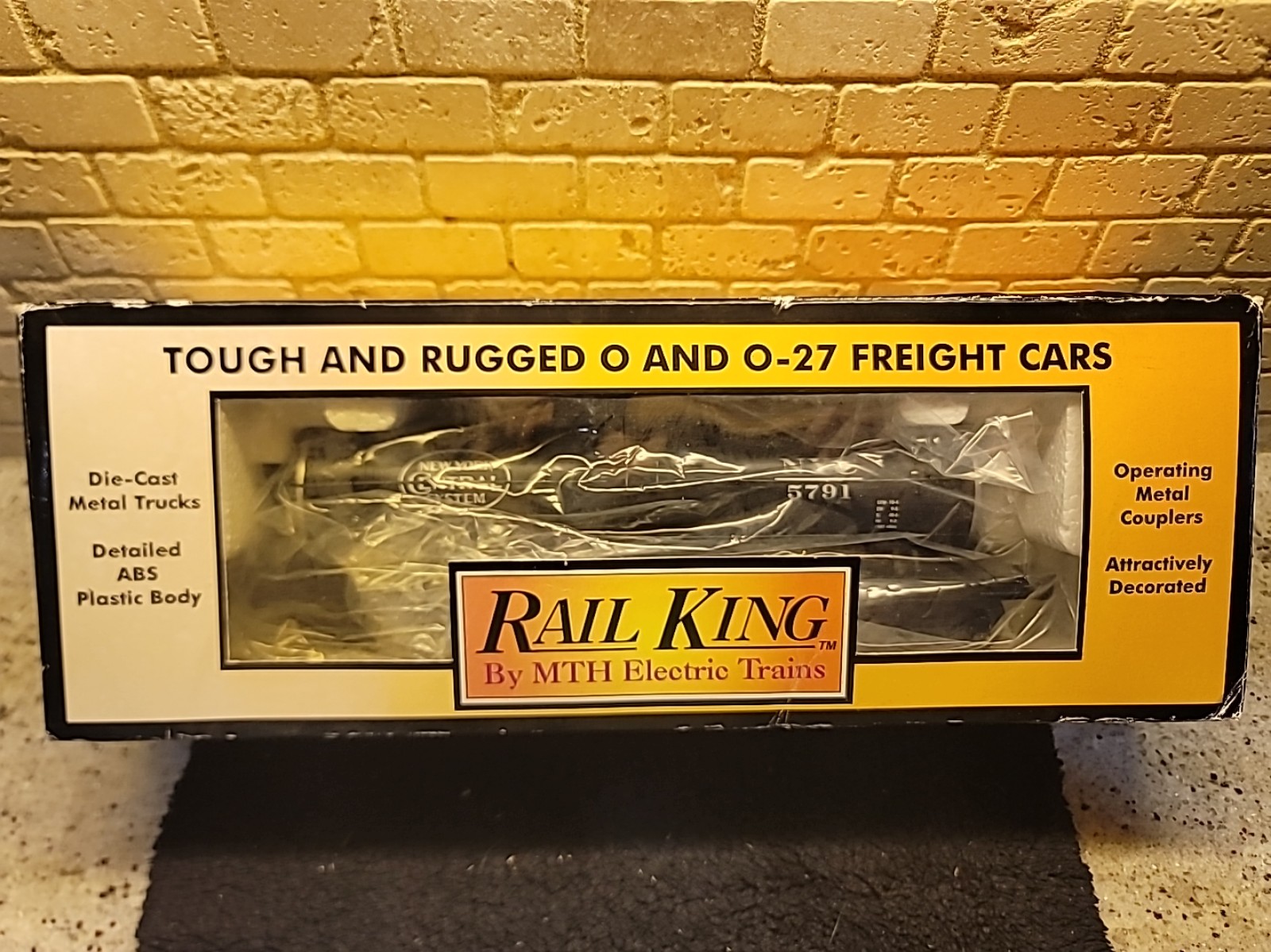 Rail King by MTH Electric Trains New York Central Semi-Scale Tank Car 30-7310