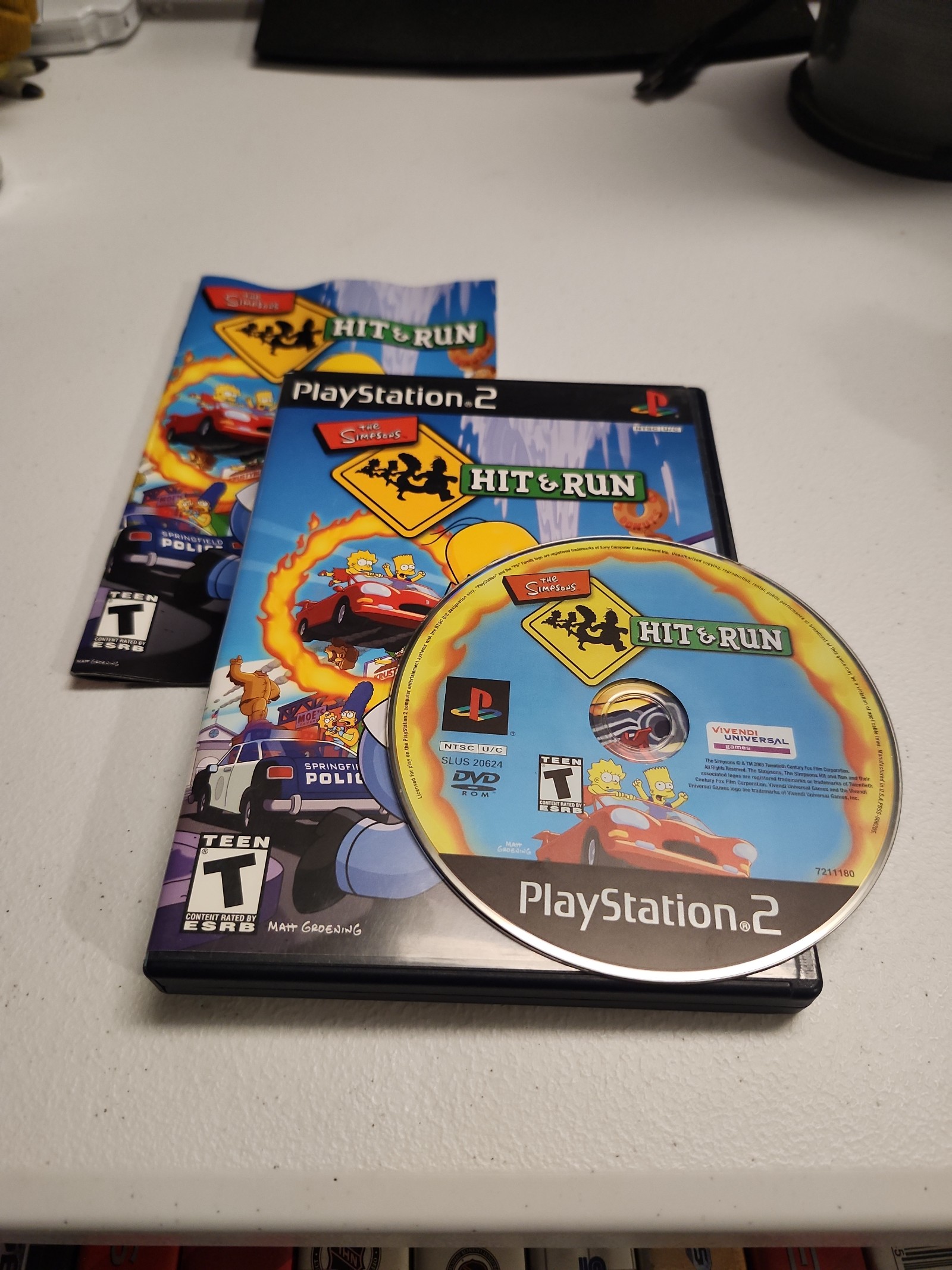 The Simpsons Hit and Run on ps2