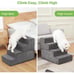 4 tier dog steps