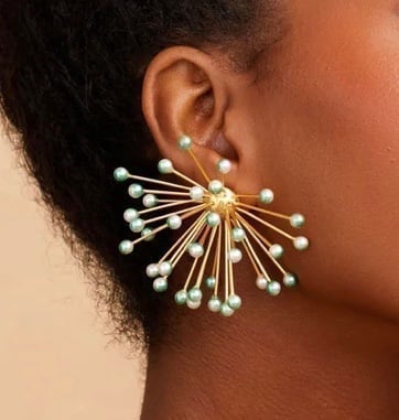 Goldcoast Luxury Wedding Earrings Gold