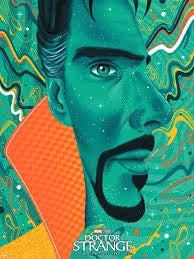 Doctor Strange Poster by Doaly (Bottleneck Gallery, Not Mondo)