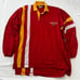 Vintage 90s Kansas City Chiefs Long Sleeve Adult L Embroidered Logo Polo Shirt